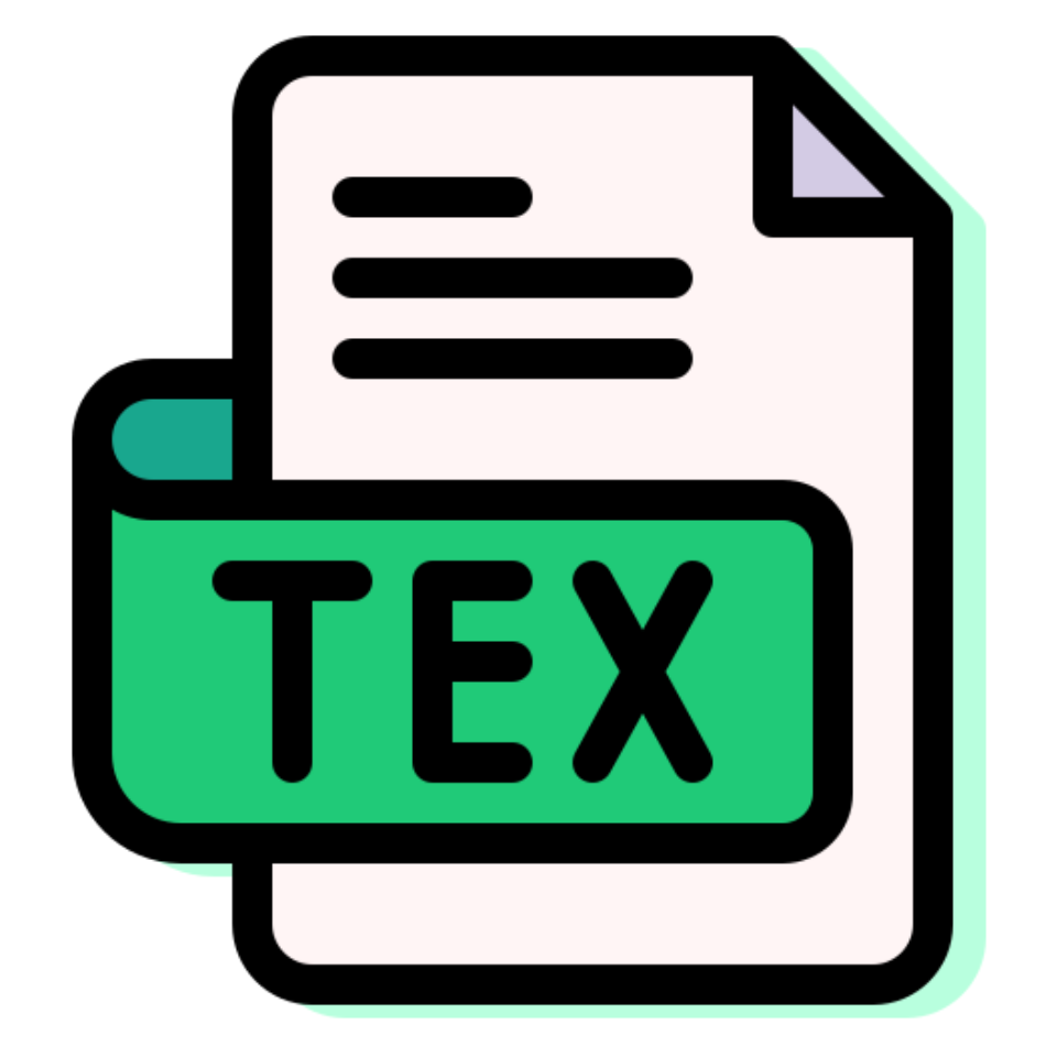 LaTeX template icon